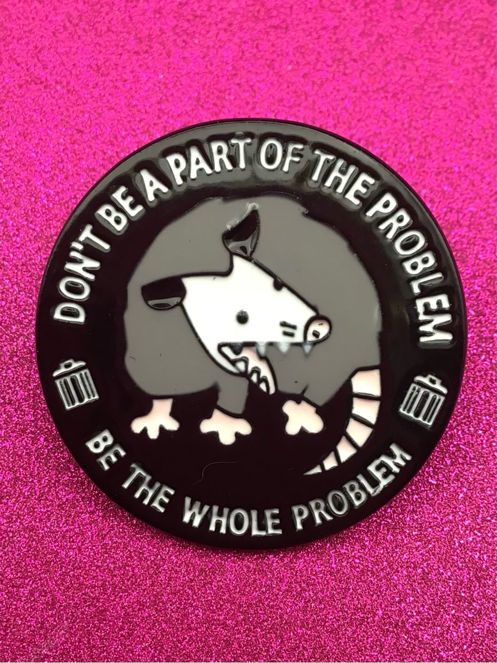 Whole Problem Enamel Pin